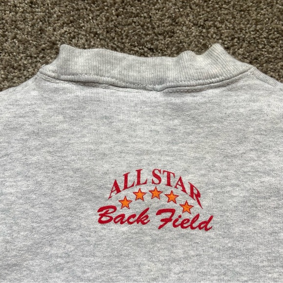 VINTAGE 1991 WARNER BROS BUTBANK BLITZERS FOOTBALL CREWNECK SWEATSHIRT GRAY RARE - Picture 15 of 16